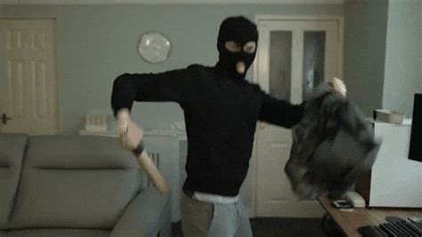 robbery gif|funny bank robbery gif.